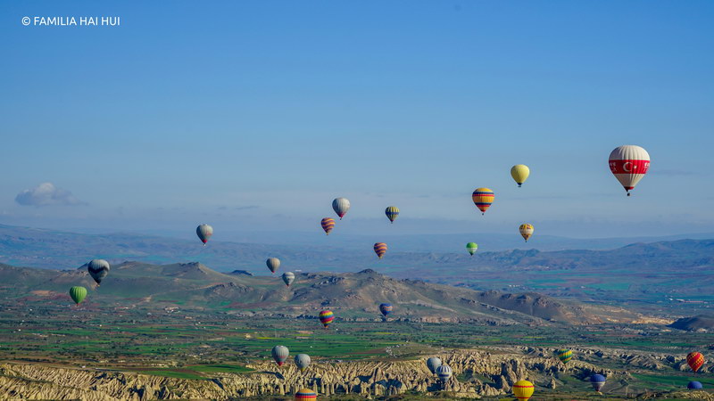 Zborul cu balonul în Cappadocia